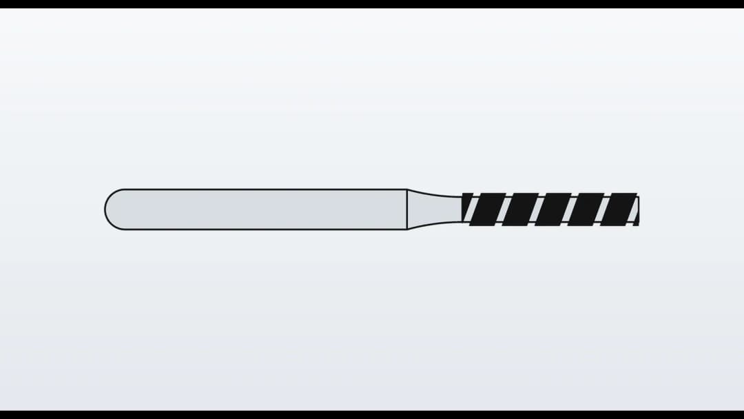 Flat End Cylinder, Spiral