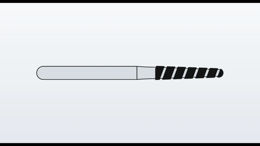 Round End Taper, Spiral