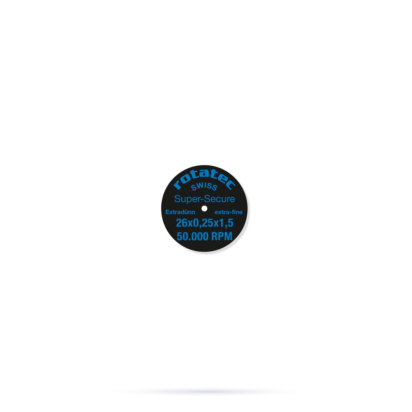 3065.900.250x025 Disc, very thin, rim-cutting, both sides