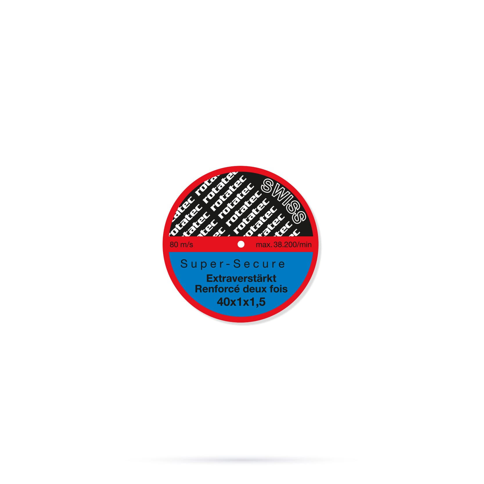 4064.900.400x025 Disc, very thin, rim-cutting, both sides
