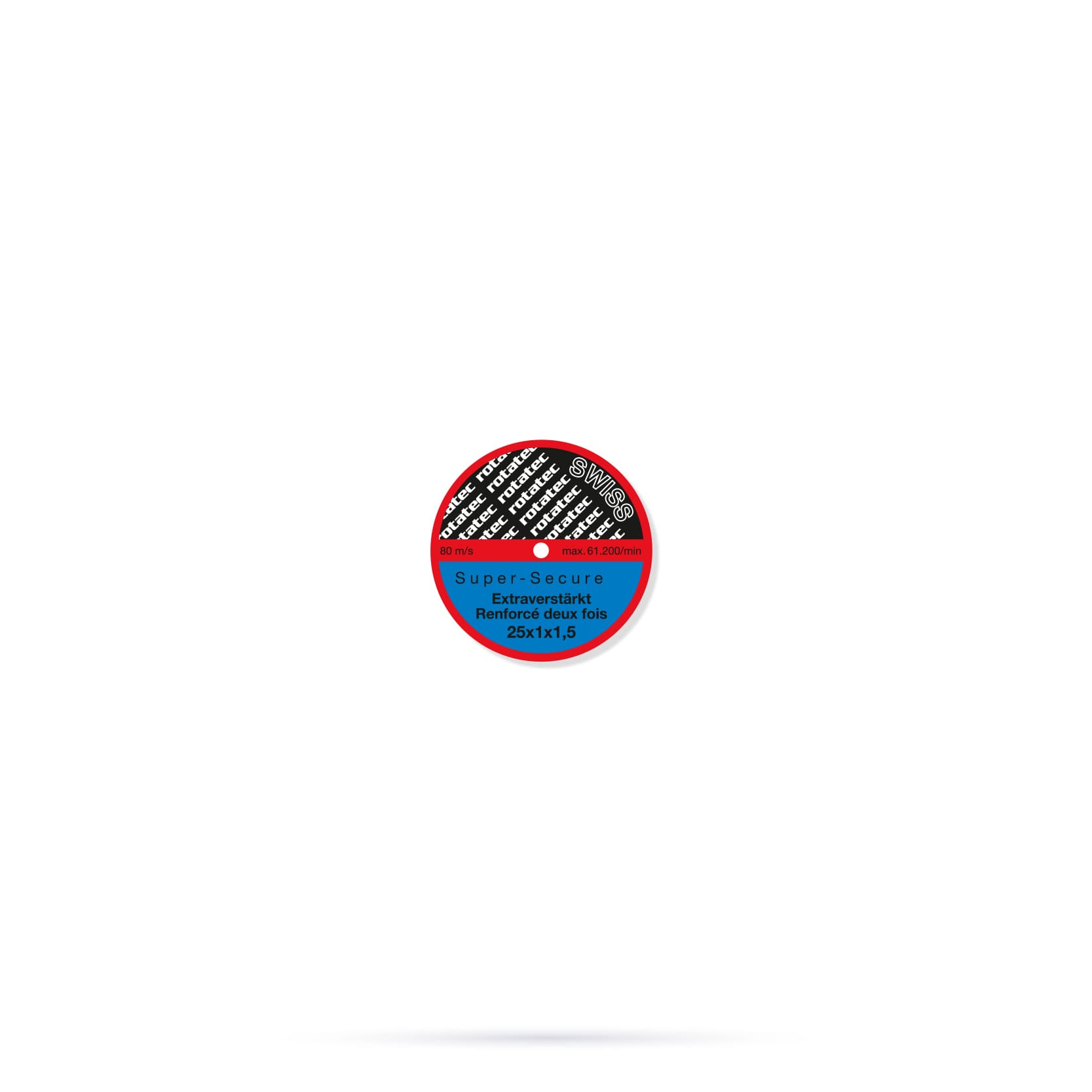 4065.900.250x025 Disc, very thin, rim-cutting, both sides