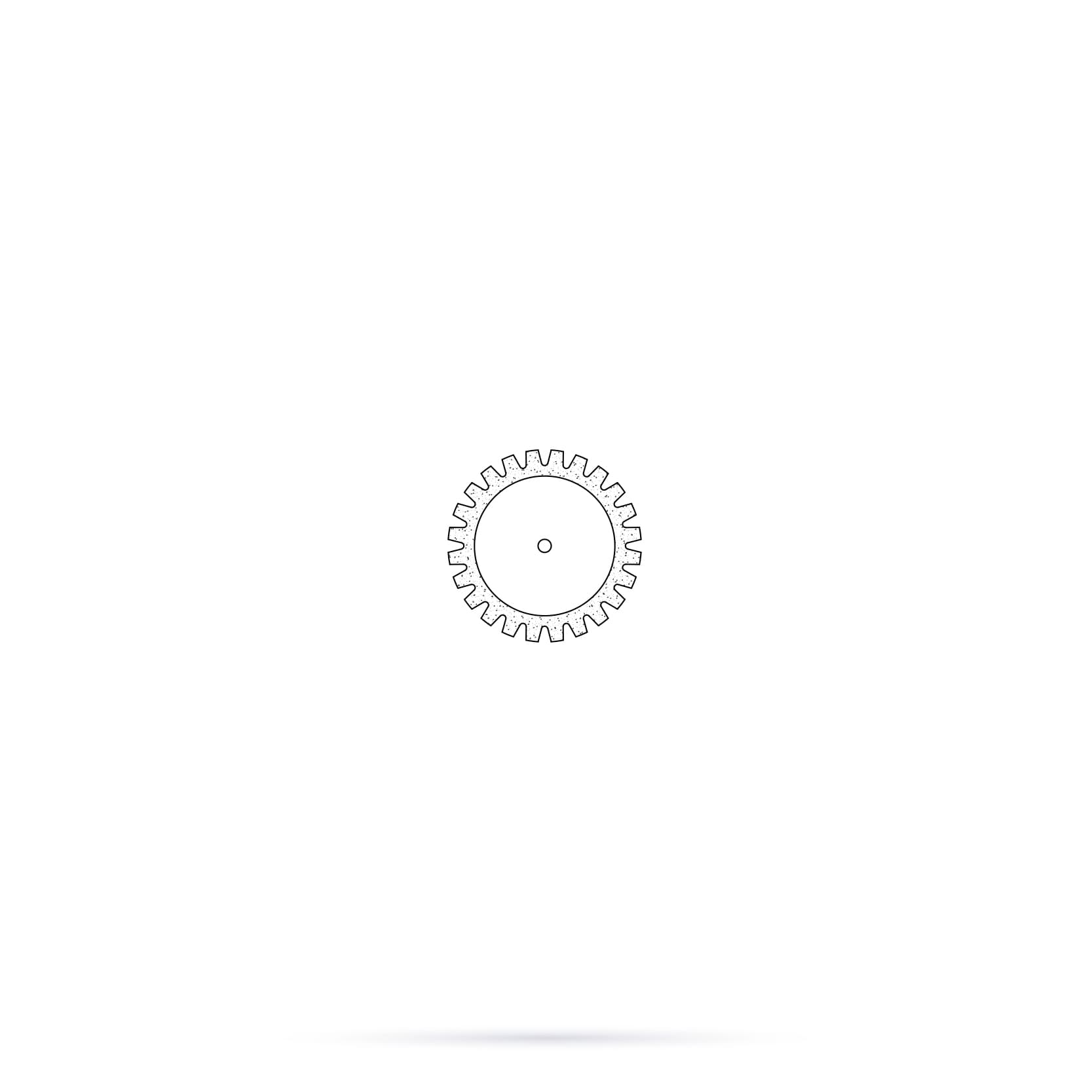 8914.104.220x001 Disc, thin, with V-Toothing