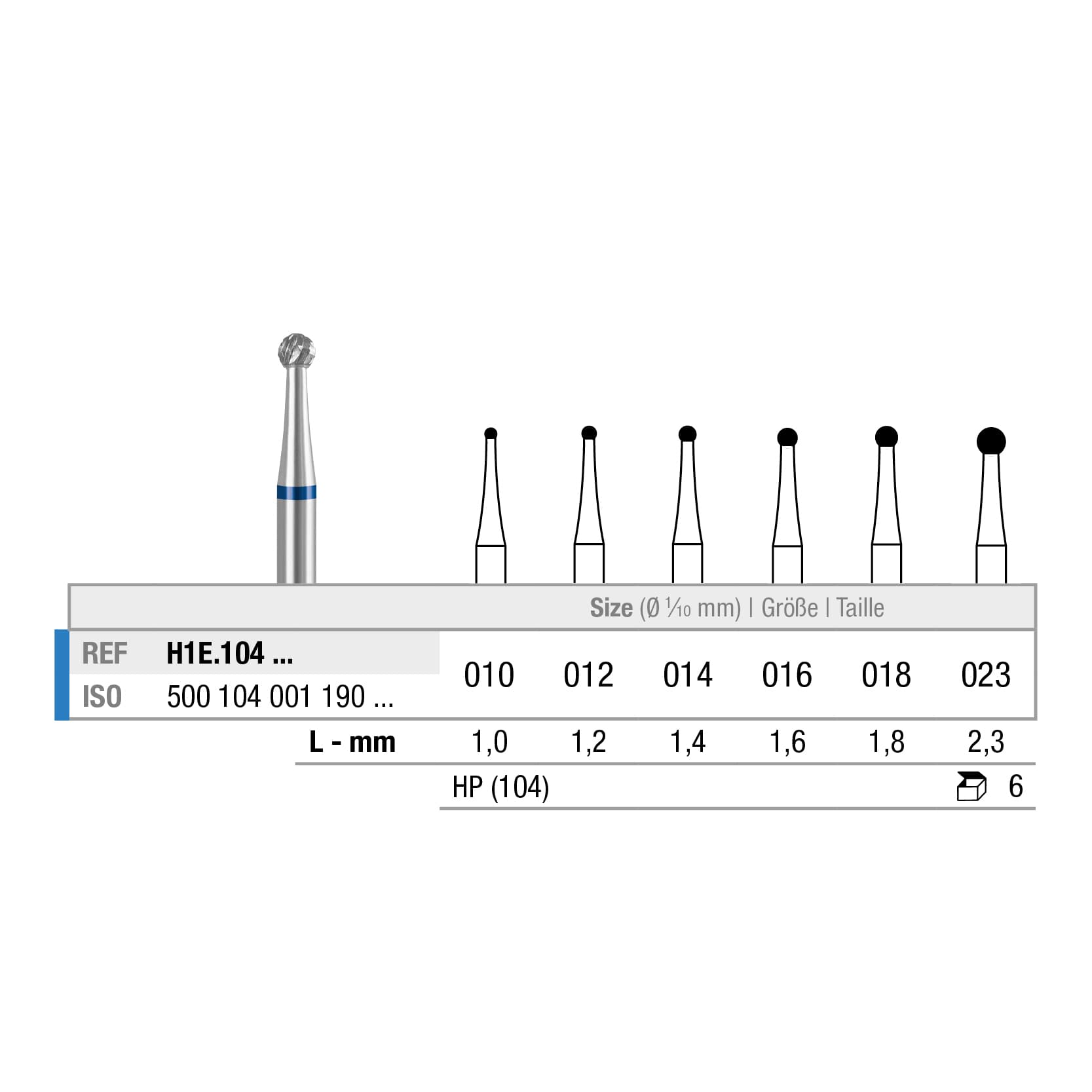 H1E.104.010x006 Round